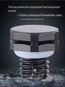 50PCS Pack Car Spotlight Outdoor Lighting LED Light Heat Dissipation Waterproof Breathable Valve Accessory Model M12*1.5 Outdoor Lighting Heat Dissipation Breather Various Outdoor Light Heat Dissipation Exhaust Valve Thread Diameter 1.2cm Bi-Directional Air Intake And Outlet Heat Sink - A - View 5