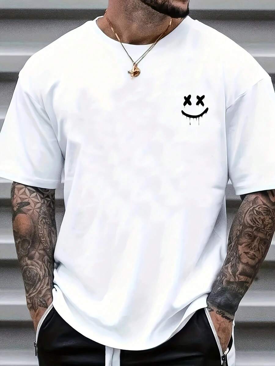Men Outdoor Tees & Tanks - 白色 - 查看 1