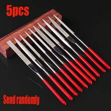5pcs/10pcs Diamond Mini Needle File Set Portable Tools Ceramic Craft Woodworking Files Jewelry Polishing Carving Small Files - Style a - View 9