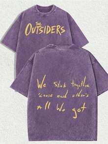 Men T-Shirts - Purple - View 1