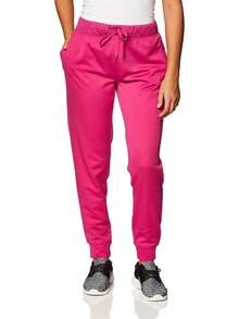 Hanes Pantalones de chándal de Forro Polar con Bolsillos Pantalones para Mujer - Negro sólido/ negro jaspeado - Ver 9