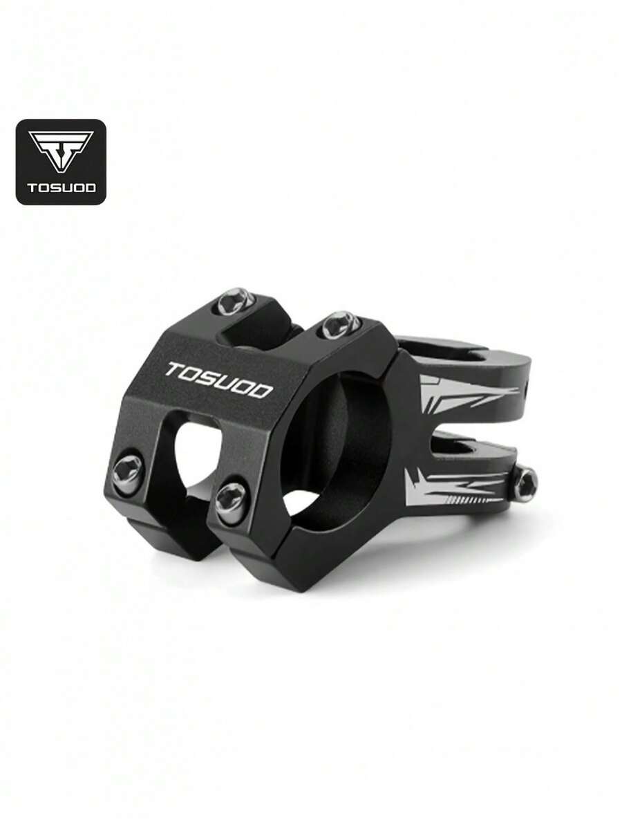 TOSUOD Ultra-Light Aluminum Alloy Bicycle Stem Riser, Universal Adjustable Height Stem For Mountain And Road Bikes, High-Strength Stable Short Stem To Optimize Riding Posture, Reduce Wrist, Shoulder And Neck Pressure, Outdoor Off-Road Daily Commute Long-Distance Cycling Bike Modification Height Increase Equipment - Multicolor - View 1