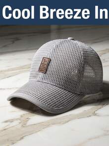 Ergonomic Men's Running Hat To Stay Sunproof Washable Mesh Baseball Cap For Runners Sturdy Golf Hat Fit For Workouts Baseball Hats For Women Volleyball Stuff Golf Accessory Acesssories Beach Travel Essential Camping Essentials - Hat - View 4