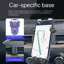 汽車手機支架 靜音小卡導航 鋁合金商務款 - 多款式 - 查看 2