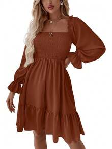 LYANER Vestido - Estampado negro floral - Ver 17