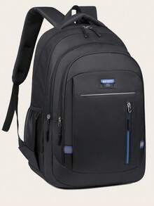 Mochila Estudiantil de Gran Capacidad Estilo Universitario para Mujeres, Adecuada para Escuela Secundaria, Preparatoria, Universidad - Gris - Ver 14
