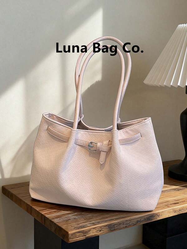 Large Capacity Versatile Tote Bag For Women, 2026 Summer Minimalist Fashion Casual Work Commute Shoulder Bag