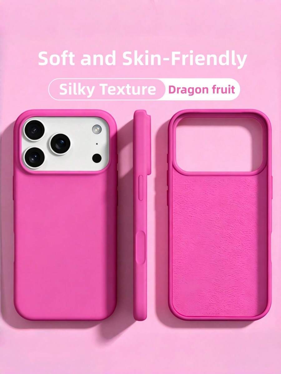 新款奢華防震柔軟米色手機殼，適用於 iPhone 17 16 15 Pro 14 Plus 13 12 11 17 Pro Max Air XR XS Max X/XS 7/8 Plus 7/8，防震防滑，時尚設計，親膚材質