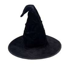 Halloween Y2K Retro Gothic Wool Knitted Witch Hat, Suitable For Parties, Festivals, Can Be Used As A Gift For Friends, Unisex - A - View 2