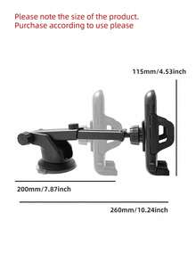 1pc Multi-Functional Car Dashboard Suction Cup Mount Holder - Multicolor-1pc - View 10