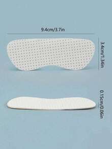10Pairs Soft Heel Grips: Anti-Slip, Shock-Absorbing Insoles, High Heel Protectors, Invisible Heel Pads For High Heels And Sneakers, Suitable For Protecting Heels And Arches - Multicolor - View 4
