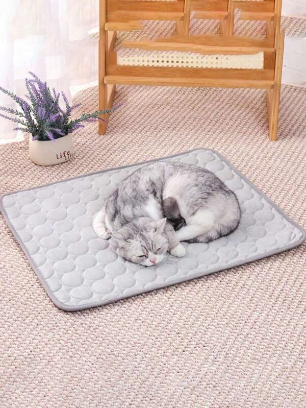 Cat & Dog Pet Cooling Mat, Soft Ice Silk Summer Cooling Pad, Washable & Durable, Indoor/Outdoor Universal Pet Sleeping Mat
