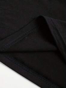 Plus Size T-Shirts - Black - View 5