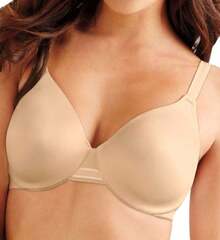 Bali - Brasier Liso con Aros en U para Mujer, Brasier de Cobertura Completa (Colores Jubilados) - Rosa - Ver 6