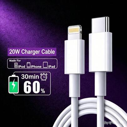 快速充電線 USB-C 轉 Lightning 長線，Type-C 介面支援快充，適用於 iPhone 14 Pro/14/13 Pro/12 Pro Max/12 Mini/11 Pro/Xs/Xr，高密度編織彩色 PD Lightning 快充線，適用於 iPhone 14/13/12/11 系列