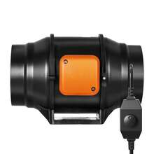 Inline Duct Fan, 6 Inch 400 CFM With Variable Speed Controller, Quiet Exhaust Fan With AC Motor For Cooling Boost, Tents, Hydraulics - Ac6 Pulgadas - View 8