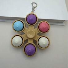 Set Of 5/4/3/2 Cute Steamed Bun Keychains – Unisex, Suitable For Party Favors, Classroom Rewards, And As Decorations; Great For Birthdays, Mother's Day, Treasure Chest Prizes, Back-To-School Gifts, And Party Surprises (Colors Shipped At Random). - View 2