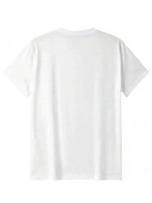 Playera Mujer Talla Grande Corte Holgado Cuello Redondo Manga Corta, Estampado Creativo de Frutas y Letras, Ropa Informal Primavera Verano Ideal para Salidas y Ocasiones Casuales XQIG - Blanco - Ver 2