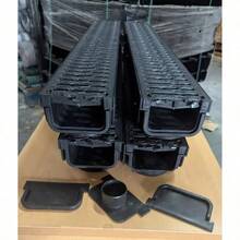 4mtr Aston BS Drainage Channel Driveway & Patios Plastic Grating Channel +Free Accessories - PACK OF 4MTR - View 2