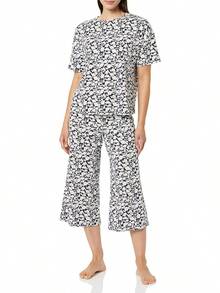 Conjunto de Pijama de Jersey Tejido para Mujer de  Essentials - Blanco - Ver 8
