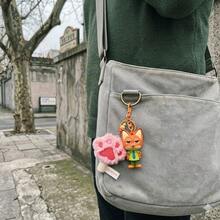 Disney Zootopia Claw Collection Keychain - Nick's Claw Popsicle Cute Cartoon Bag Charm, Premium Soft Rubber Adults, Anime Character Accessories For Backpack Purse Car Keys, Cute Zootopia Merchandise Perfect Gift For Fans - Orange - View 3