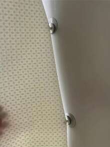 10/1 Pair Magnetic Curtain Clips, Curtain Weights With Large Pins, Magnetic Curtain Fixers, Keep Curtains Or Shower Curtains Close To The Wall, Prevent Them From Blowing Away - Multicolor - View 10