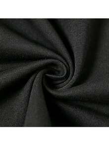 Camiseta para hombre con estampado gráfico de tiburón - Camiseta casual de verano transpirable, ajuste holgado tallas grandes S-3XL, negro y blanco para deportes al aire libre y ocio, comodi - Negro - Ver 4