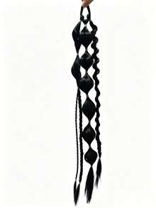 24inch European And American Style Faux Hair Braided Ponytail, Fashion Boxer Braid Wig For Women - 彩色 - 查看 25