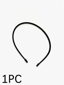 3/2/1pc Ultra-Thin, Invisible, Seamless Black Headband-Comfortable, Non-Pinching, Suitable For Face Washing, Sports, And Everyday Wear. - Black - View 6
