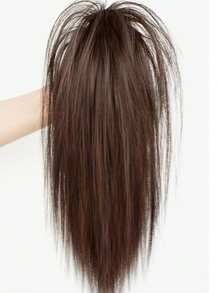 Waterfall High Crown Voluminous Ponytail Hair Extension Clip-In Short Ponytail Braid HA2886 - Multicolor - View 12