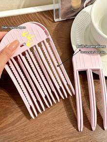 2pcs Root Volumizing Clips, Fluffy Bangs Styling Clips, Includes Hair Volume Increasing Clips, Anti-Crease Root Volumizing Clips And High Bun Hair Volume Shaping Tools, Slouchy Person's Damage Free Magic Tool, Bangs Styling Tools (1/2pcs) Available - A - View 4