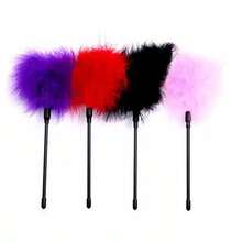 Flirty Feather Whip Adult Sexy Toy For Couples, Soft Whip, Adult Game Sexy Accessory, Sexy Tool, SM Supplies - 1PC - View 4