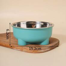 Customized Text LOGO Pet Bowl Dog Food Bowl Milk Bowl Dog Bowl Stainless Steel + Plastic Material Dog Eating Bowl Easy To Clean Durable, Customizable Plastic Pet Bowl, Personalized Name Customization, Suitable For Dogs And Cats, Detachable Stainless Steel Bowl Design Easy To Clean, Perfect Pet Souvenir Gift, - Multicolor - View 13