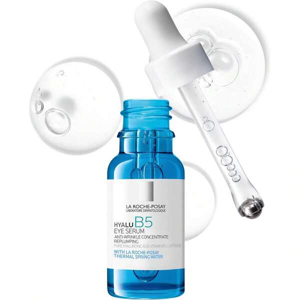 La Roche Posay Hyalu B5 Eye Serum With Hyaluronic Acid & Caffeine For Dark Circles, Hydrating Serum For Dark Circles And Wrinkles With Roller Ball Variant 1