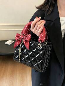 Dedoo Niche 高端 Dafei 女款包 2026 時尚奢華熱銷新款刺繡包，手提包、單肩包與斜挎包，適用度假旅行、通勤、禮物、派對、新娘包 - 黑色 - 查看 5