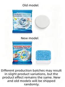 Washing Machine Cleaning Effervescent Tablets, Deep Cleaning Formula, Compatible With Top Load And Front Load Washing Machines, Removes Odors, Limescale, Water Stains, Soap Scum And Lint, Leaves Fresh Fragrance, Suitable For High Efficiency Washing Machines, Convenient To Use, Essential For Laundry, Economical And Affordable, Highly Recommended By Landlords, Fresh Lemon Scent, Monthly Maintenance - Multicolor - View 10