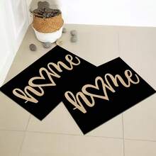1pc Kitchen Floor Mat Door Mat Polyester Absorbent Non-Slip Mat Home Entrance Mat Kitchen Bathroom Foot Mat Living Room Bedroom Balcony Floor Mat Dirt-Hiding Quick-Drying Durable Mat Suitable For Coffee Shop Bar Holiday Party Home Decor Pet Mat - Multicolor - View 11