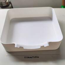 1pc Washing Machine Drain Tray, Washing Machine Drain Funnel, Drip Tray For Cleaning Lint Filter - Water Tray - View 5