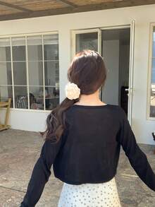 Women Cardigans - Black - View 2