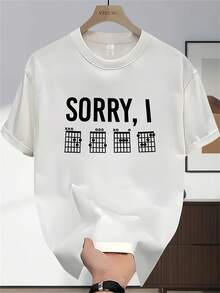 Envío Local - Despacho desde DE/IT/FR/ES/PL - Camiseta Gráfica Unisex de Algodón para Hombre - Ropa Masculina - 180g, Manga Corta, Cuello Redondo, Top Casual de Verano, Prenda Esencial, Regalo Perfecto para Vacaciones - B - Ver 1