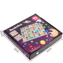 Wooden 9x9 Sudoku Board Game For Kids 3+, Colorful Number Blocks Logical Reasoning Puzzle Toy, Montessori Math Concentration Training Educational Desktop Game, Parent Interactive Brain Game Gift For Boys Girls - Multicolor - View 7