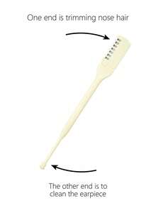50/30/1 Peça Conjunto de Aparador de Pelos do Nariz Manual Portátil, Ferramenta de Aparagem de Precisão de Cabeça Dupla Rotativa 360° para Pelos do Nariz e Facial, Kit de Cuidados Suave e Indolor, Adequado para Homens e Mulheres, Compacto e Portátil, Ideal para Viagens e Cuidados Diários - Multicolorido - Visão 6