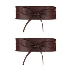 Women Summer Dress Belt - Wide Waist Tie With Bow Halloween Summer, School Fall, Autumn, Halloween - Multicolor - View 33