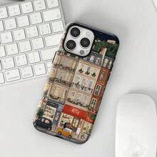 Funda de teléfono estilo París, compatible con  17/16/15/14/13/12/11 Pro Max, compatible con  Galaxy S25/S24/S23/S22/S21.  HONOR  OPPO - Multicolor - Ver 4