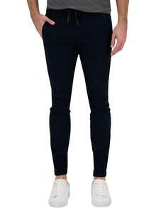 Holstone Jogger Slim Fit de Gabardina Premium - Pantalones para Hombre Casuales Deportivos - Ropa y Moda para Hombre - Pantalón de Algodón - Gris Oxford - Ver 12
