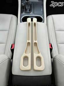 2pcs Car Seat Gap Filler Storage Box, Dual Slot Design, Durable Leak-Proof Material, Can Store Keys, Phone, Cards, Coins, Reduce Seat Friction Noise, Elegant Car Interior Decoration, Holiday Gift - A - View 9