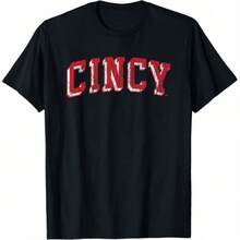 Tops de moda femenina transfronterizos de , ropa popular para damas, Cincinnati Bearcats Re - Negro - Ver 2