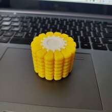 3D列印玉米方塊,三種不同難度等級的紓壓遊戲,腦力開發與創意教育,適合成人與學生鍛鍊思考能力 - 彩色 - 查看 9