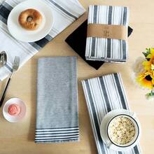 4-Piece Waffle Weave Kitchen Towel Set | Multiple Colors Available 100% Cotton, Super Absorbent, Quick-Drying And Soft. Durable Decorative Multi-Purpose Towels, Ideal As Tea Towels And Dish Cloths For Daily Household Cleaning. - Multicolor - View 5