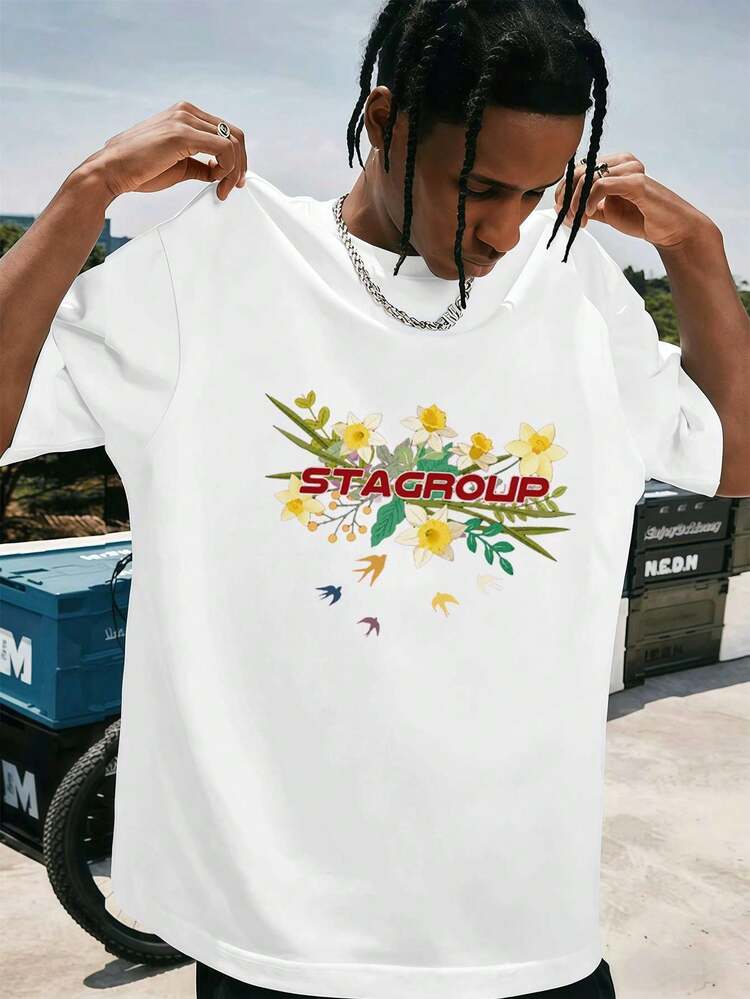 Men T-Shirts - White - View 2